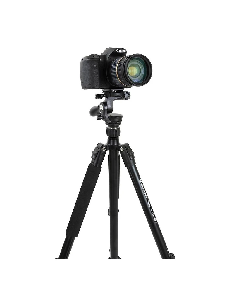 Celestron Hummingbird Fast Action 4-Section Aluminum Tripod with Pan/Tilt Head
