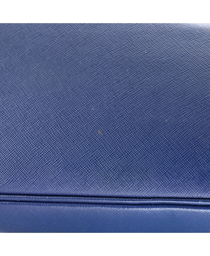 Pre-Owned Prada Large Double Zip Lux Tote Saffiano Leather