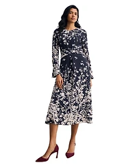 The Fold Women's Rosaire Floral Print Dress