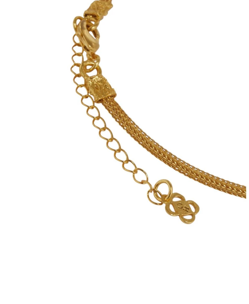 Ottoman Hands Daphne Turquoise Chain Necklace