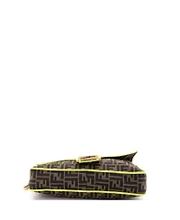 Pre-Owned Fendi Large Baguette Nm Bag Zucca Canvas