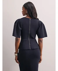 The Fold Women's Nocara Sculpt Knit Dress