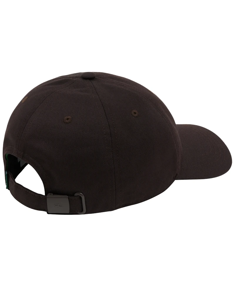 Lacoste Men's Cotton Twill Badge Cap