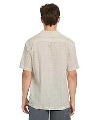 Quiksilver Men's Short-Sleeve Camp Collar Shirt