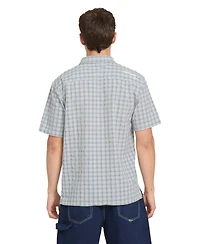 Quiksilver Men's Short-Sleeve Plaid Shirt