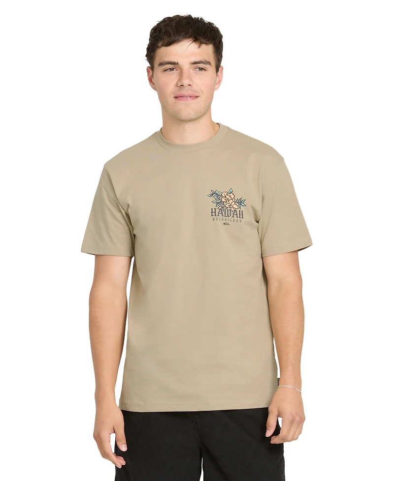 Quiksilver Men's Graphic Print Short-Sleeve T-Shirt