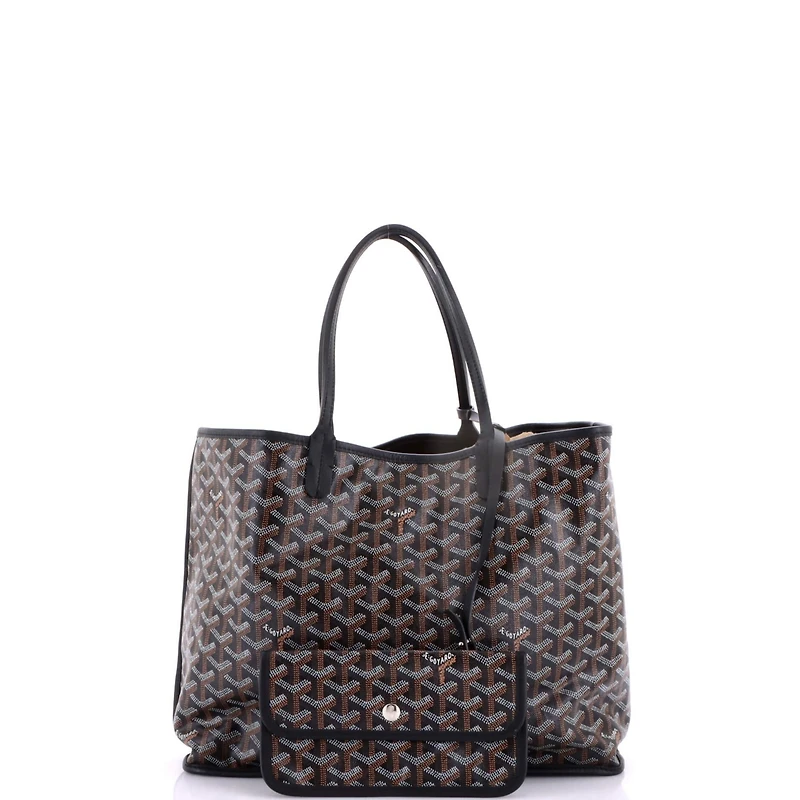 Pre-Owned Goyard Pm Anjou Reversible Tote Coated Canvas