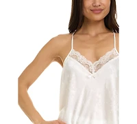 Flora by Nikrooz Women's Eloisa V-Neck Cami Top and Pajama Shorts, 2-Piece Set