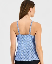 Island Escape Women's Cali Tankini Top, Macy's Exclusive
