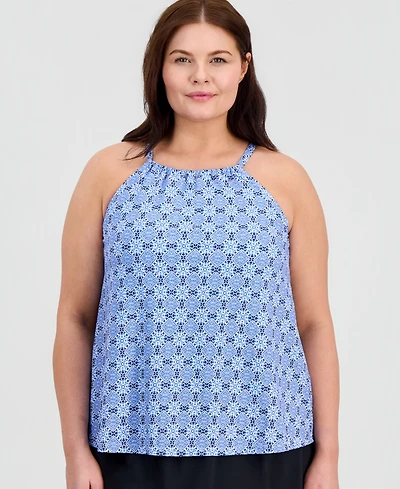 Island Escape Plus Cali Tankini Top, Macy's Exclusive