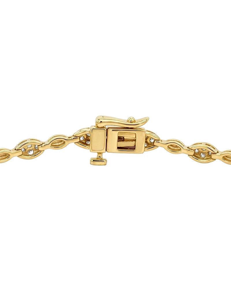 Macy's Diamond Bracelet (1 ct. t.w.) in 10k Yellow Gold