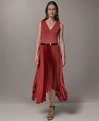 Donna Karan New York Women's V-Neck Dress