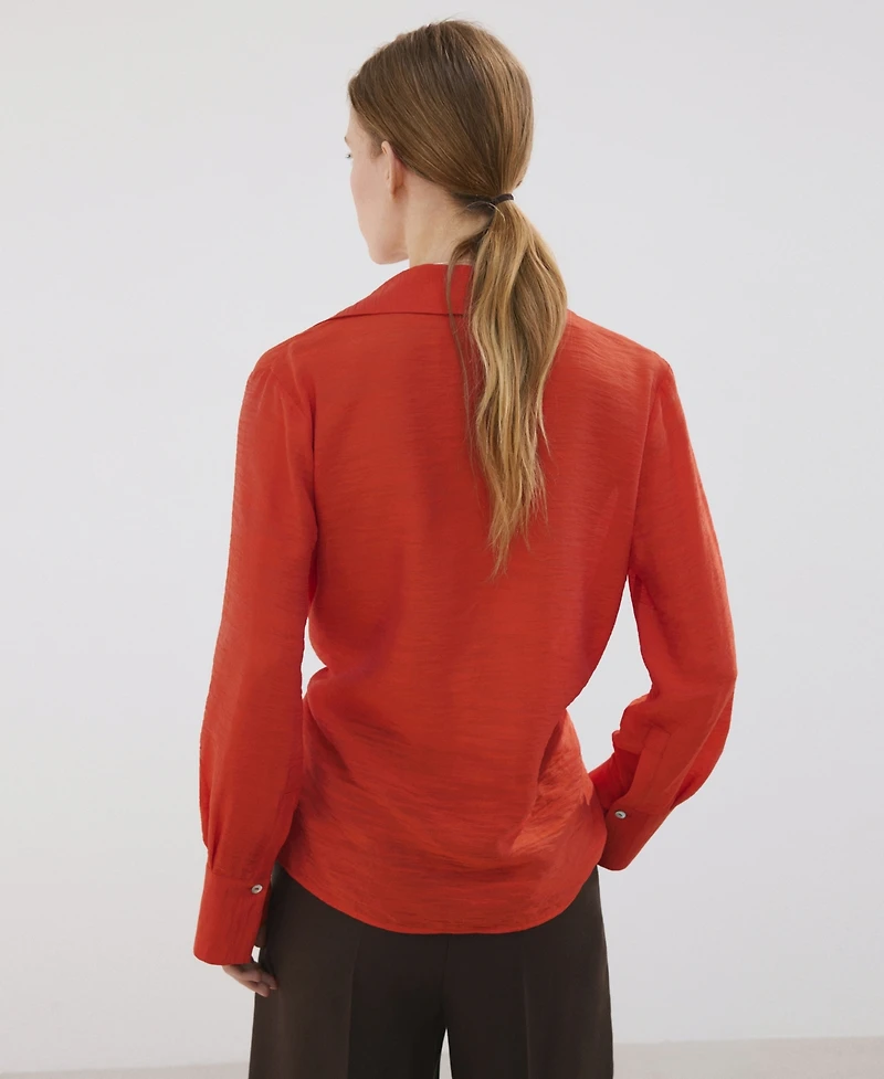Mango Women's Bow Detail Shirt