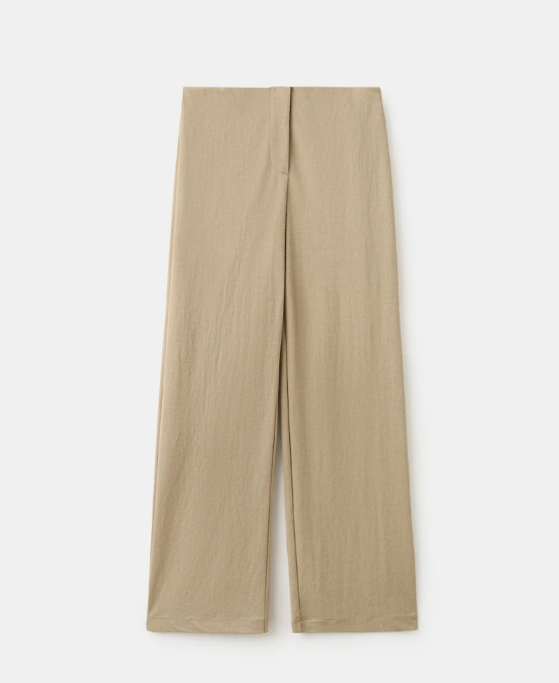 Mango Women's Straight Mid-Rise Pants