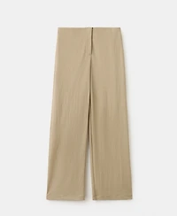 Mango Women's Straight Mid-Rise Pants