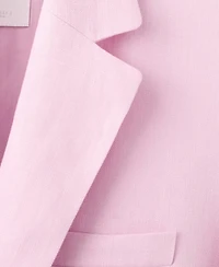 Mango Women's Linen Suit Blazer
