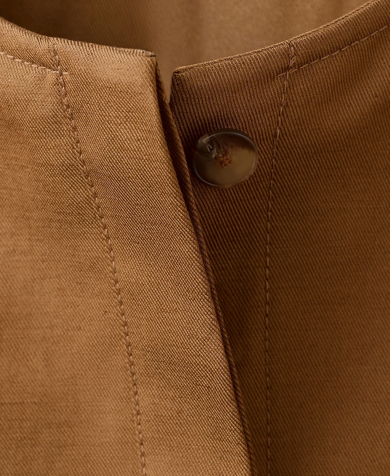 Mango Women's Elastic Bands Lyocell Jacket