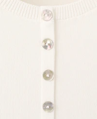 Mango Women's Buttons Detail Knit Sweater