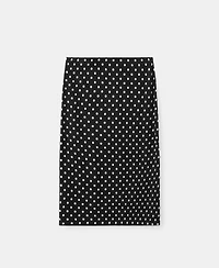 Mango Women's Polka Dots Midi Skirt