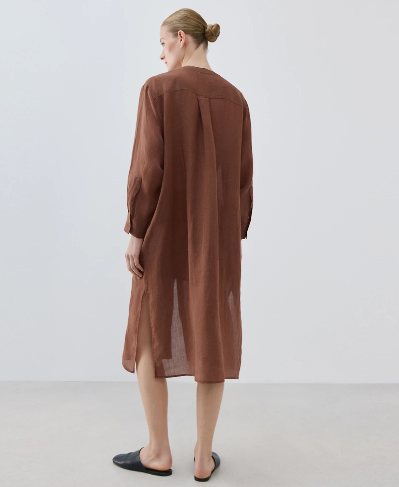 Mango Women's Ramie Nightgown