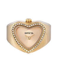 Invicta Women's 49574 Mini Quartz 2 Hand Gold Dial Watch