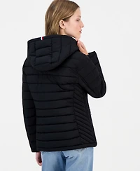Tommy Hilfiger Women's Hooded Packable Puffer Coat