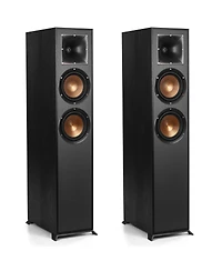 Klipsch Reference R-620F Floorstanding Speaker, Textured Wood Grain Vinyl, Pair