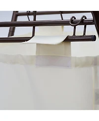 Household Essentials Rolling Laundry Hamper