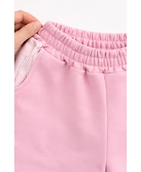 Bits & Bows Toddler Girls Seersucker Pocket Shorts