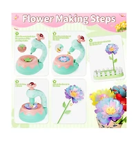 Bruce & Shark Diy Flower Craft Kit - Make 30+ Bouquets with Storage Box
