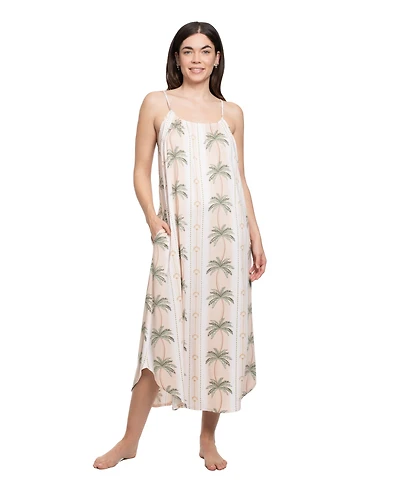 Linea Donatella Women's Round Neck Nightgown