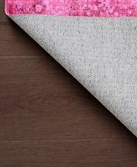 Juicy Couture Leopard Medallion Finely Soft Washable Accent Rug, 36" x 60"