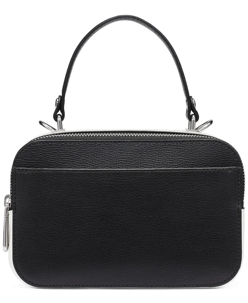 Karl Lagerfeld Paris Simone Leather Small Crossbody Handbag