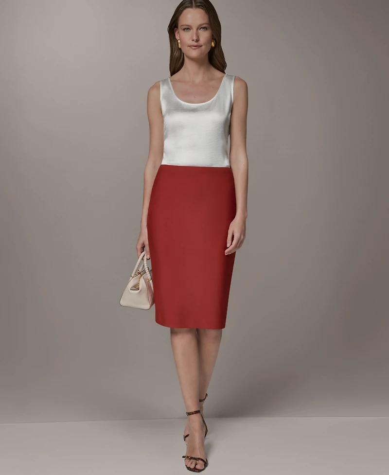 Donna Karan New York Women's Pencil Midi Skirt