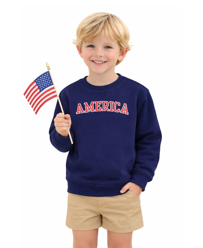 Bits & Bows Toddler Unisex America Sweatshirt