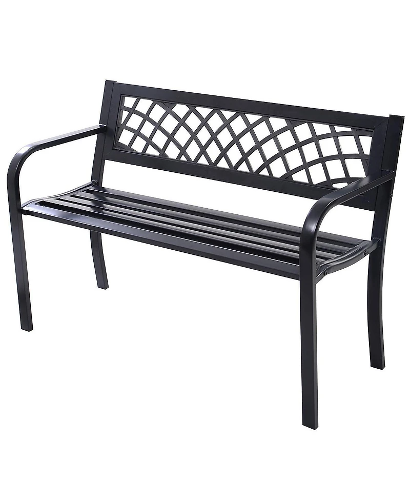 Slickblue Bench Deck with Steel Frame for outdoor