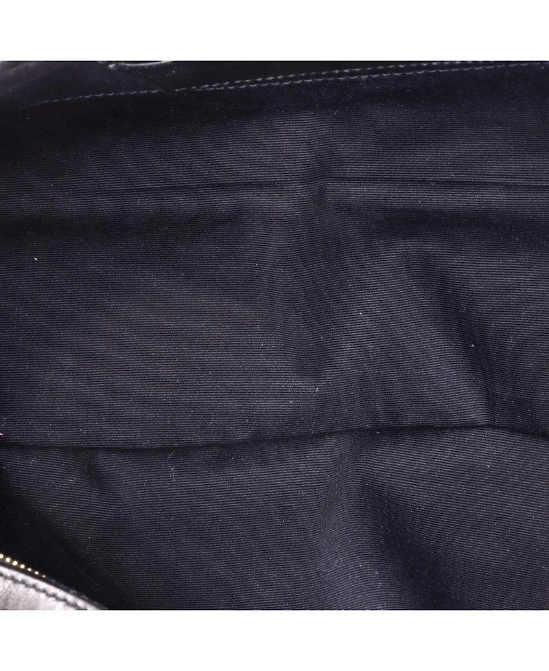 Pre-Owned Saint Laurent Medium Jamie Flap Bag Quilted Leather
