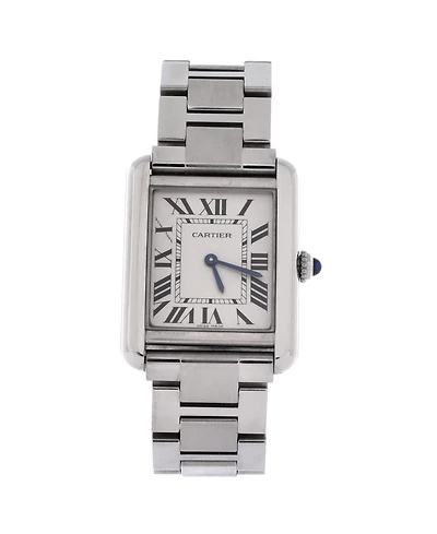 Pre-Owned Cartier Tank Solo Quartz Watch in Stainless Steel 24mm