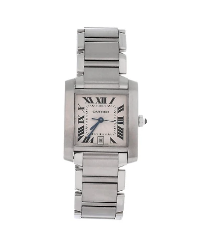 Pre-Owned Cartier Tank Francaise Automatic Watch in Stainless Steel 28mm