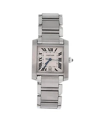 Pre-Owned Cartier Tank Francaise Automatic Watch in Stainless Steel 28mm