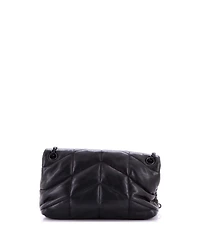Pre-Owned Saint Laurent Small Loulou Puffer Shoulder Bag Quilted Leather