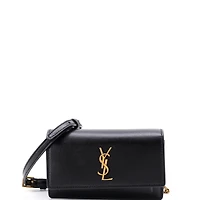 Pre-Owned Saint Laurent Baby Sunset Belt Bag Leather