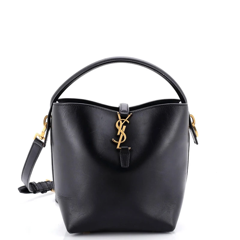 Pre-Owned Saint Laurent Le 37 Bucket Bag Leather
