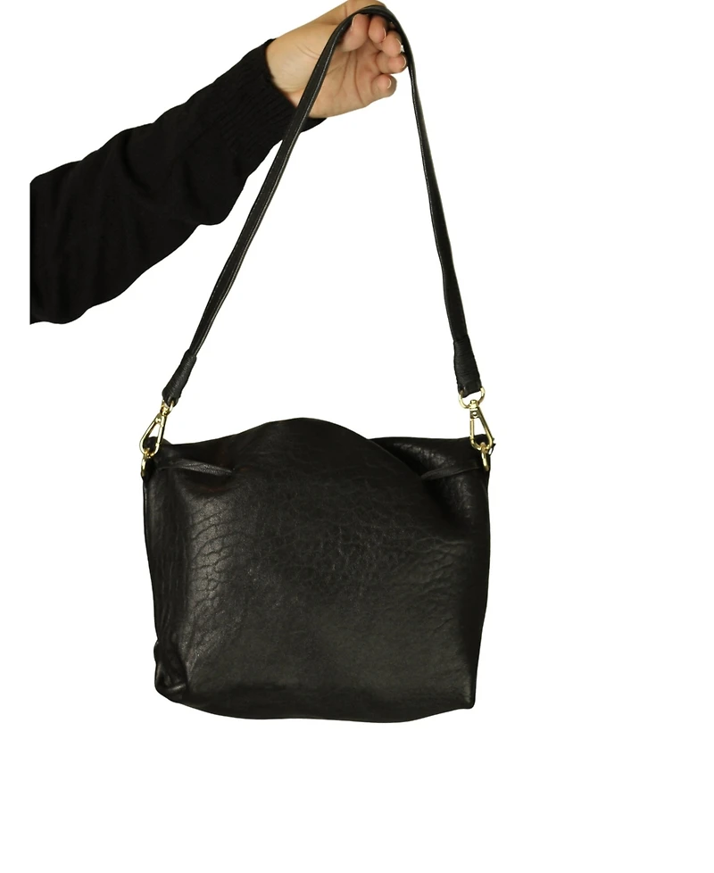 Carlos Falchi Medium Butterfly Lambskin Bag