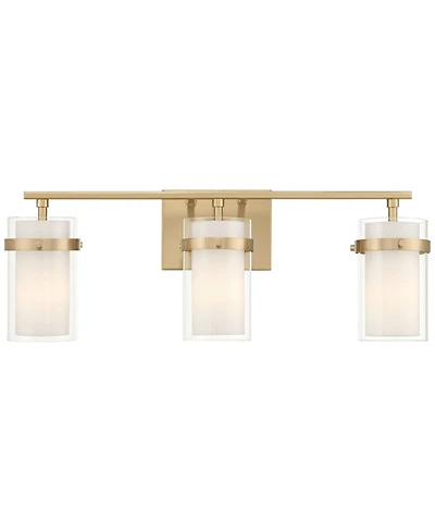 Possini Euro Design Possini Euro Lucia 22" Wide Soft 3-Light Bath Light
