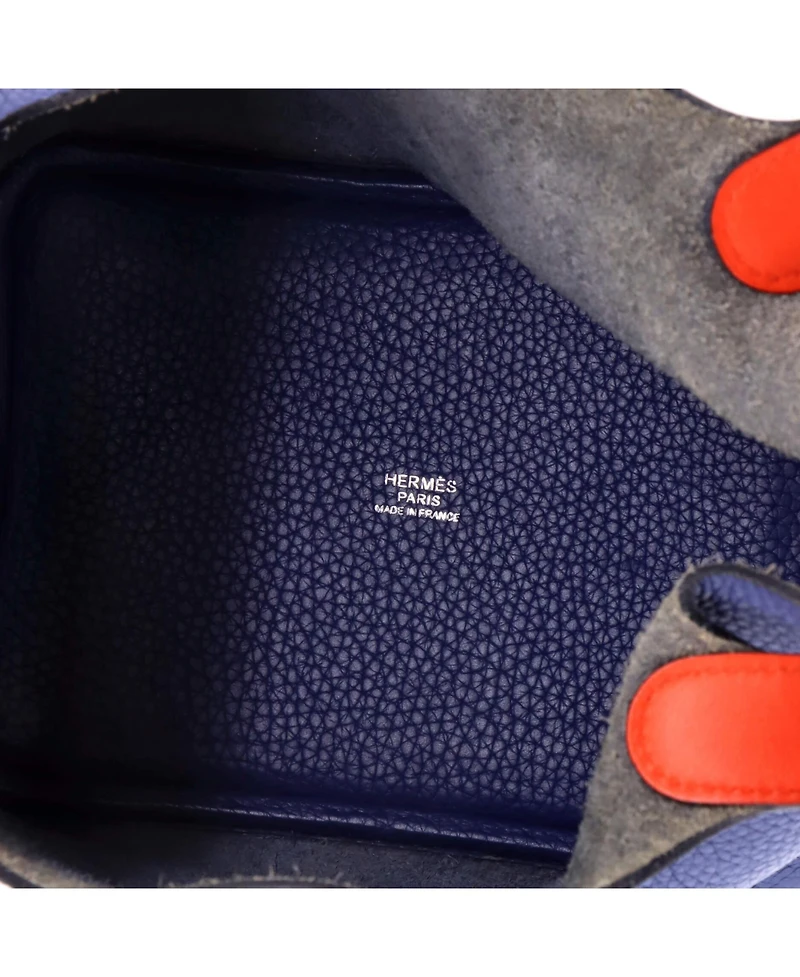 Pre-Owned HERMES Pm Eclat Picotin Lock Bag Clemence