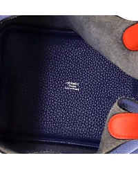 Pre-Owned HERMES Pm Eclat Picotin Lock Bag Clemence