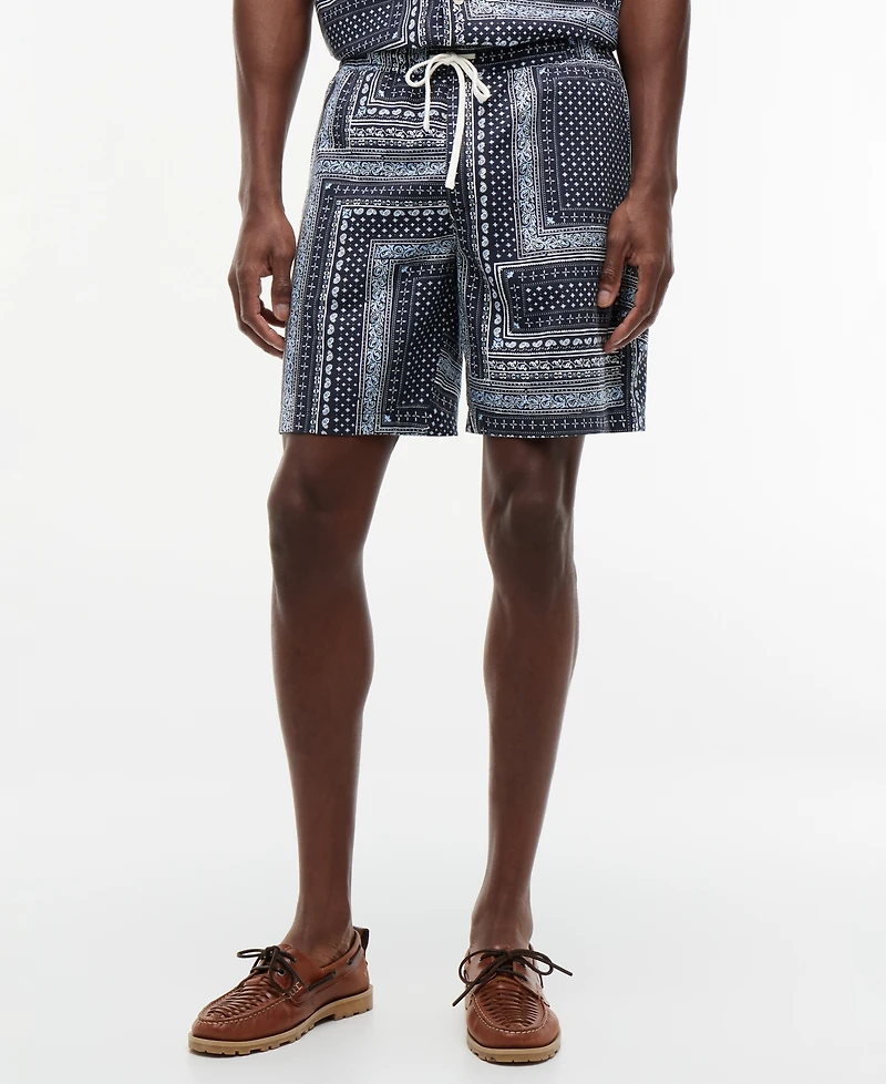 Tommy Hilfiger Men's Dover 8" Bandana Shorts
