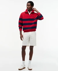 Tommy Hilfiger Men's Nautical Block Stripe Quarter-Zip Sweatshirt