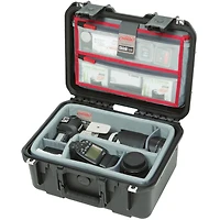 Skb iSeries 1309-6 Case with Think Tank Designed Photo Dividers and Lid Organizer